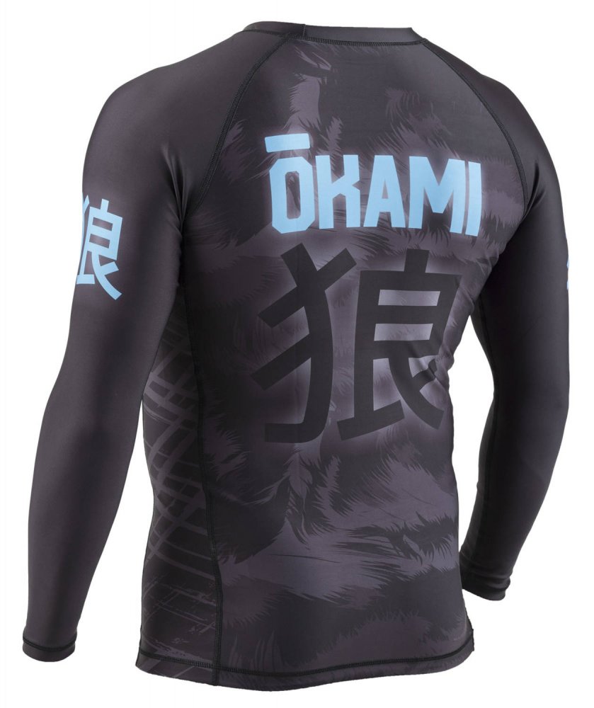 Preview: Okami Rashguard Wilderness Ice - Langarm